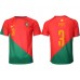 Portugal Pepe #3 Voetbalkleding Thuisshirt WK 2022 Korte Mouwen